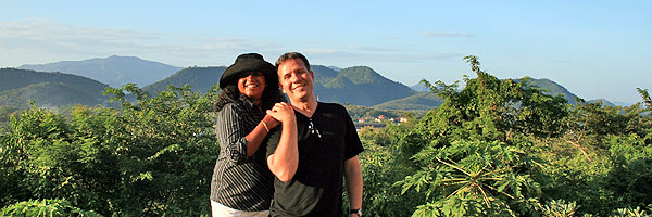 Johann & Sandra in Luang Prabang, Laos