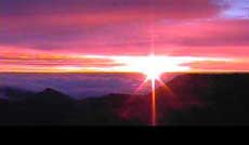 Sunrise from Haleakala