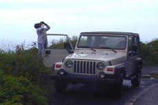 Sandra on the Hana Highway