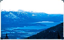 Lake Pend Oreille From Schweitzer Mountain